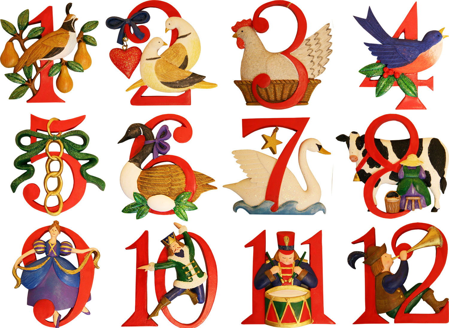 ... for that well known festive ditty – The Twelve Days Of Christmas