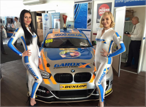 GardX promotional girls at Silverstone #CDX16