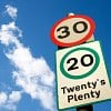 Almost half of motorists support making 20mph the new 30mph