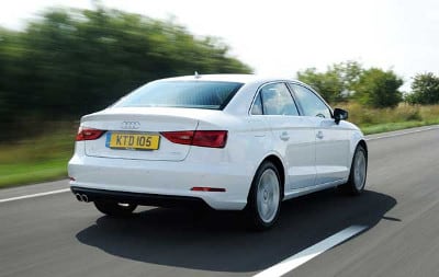 We're testing the Audi A3 Saloon 1.4 TFSI
