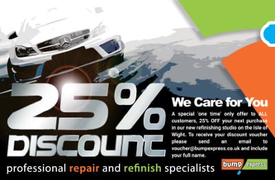 A special discount offer for car owners on the Isle of Wight