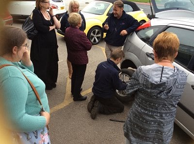 Tyre Safety Evening for Ladies in Morecambe