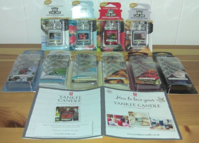 Fragrant Yankee Candle motoring offer